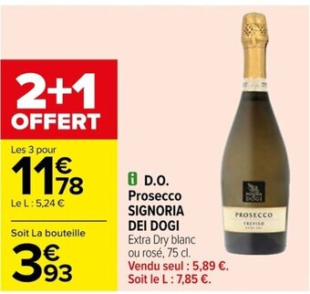 Carrefour i D.O. Prosecco SIGNORIA DEI DOGI offre