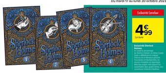 Exclusivité Sherlock Holmes