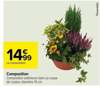 Carrefour Composition offre