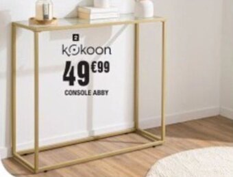 La Foir'Fouille CONSOLE ABBY offre
