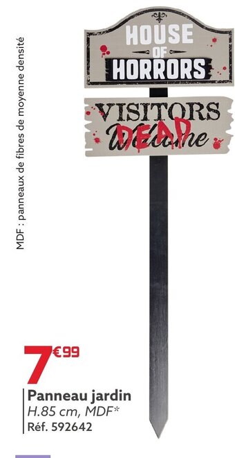 Gifi Panneau jardin H.85 cm, offre