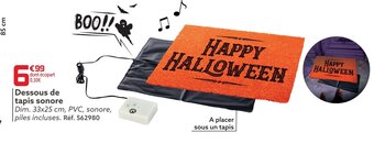 Gifi Dessous de tapis sonore offre