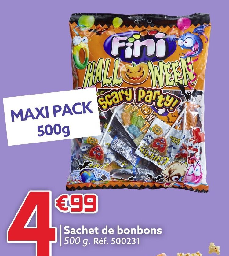 Promo Sachet de bonbons 500 g. Réf. 500231 chez Gifi