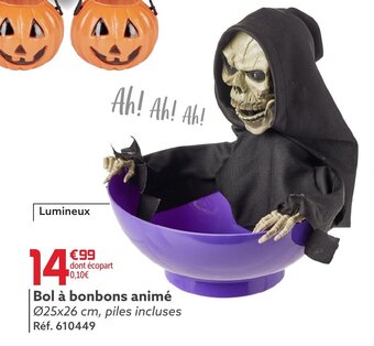 Gifi Bol à bonbons animé offre