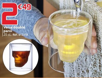 Gifi Verre double paroi offre