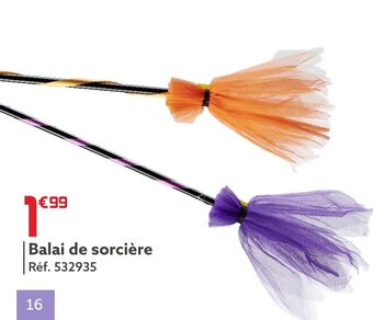 Gifi Balai de sorcière Réf. 532935 offre
