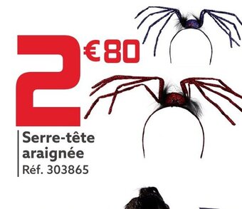 Gifi Serre-tête araignée offre