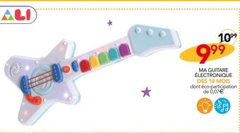 Smali ma guitare électronique