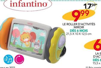 Stokomani Infantino le roller d’activités miroir offre