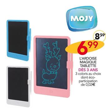 Stokomani L’ardoise magique tablette offre