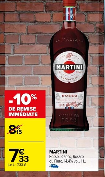 Carrefour Market MARTINI offre