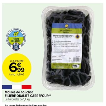Carrefour Market Moules de bouchot FILIERE QUALITE CARREFOUR(¹) offre
