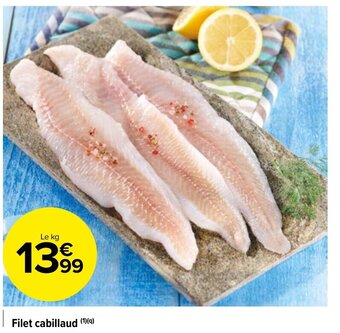 Carrefour Market Filet cabillaud offre