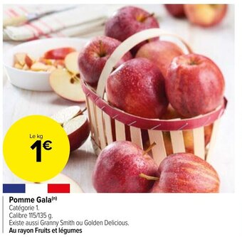 Carrefour Market Pomme Gala offre