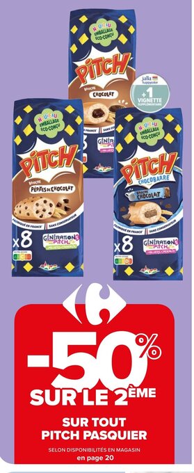 Carrefour Market SUR TOUT PITCH PASQUIER offre