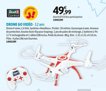 JouéClub Revell drone go vidéo offre