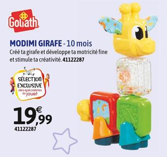Goliath modimi girafe