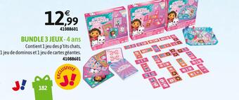 JouéClub Bundle 3 jeux offre