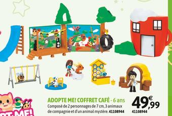 JouéClub Adopte me! coffret café offre