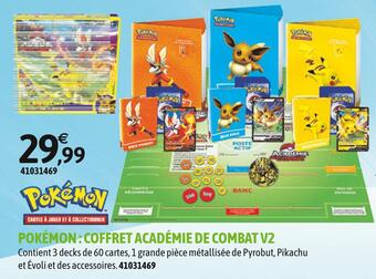 JouéClub Pokémon pokémon : coffret académie de combat v2 offre