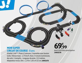 JouéClub Mon super circuit de course offre