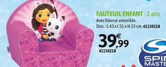 JouéClub Fauteuil enfant offre