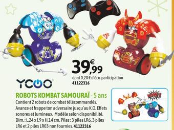 Ycoo robots kombat samouraï