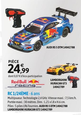 JouéClub Red bull racing rc 1/24ème offre