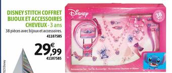 JouéClub Disney disney stitch coffret bijoux et accessoires cheveux offre
