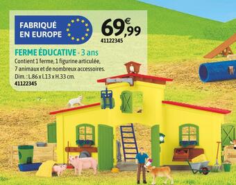 JouéClub Schleich ferme éducative offre