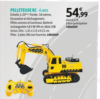 JouéClub Pelleteuse rc offre