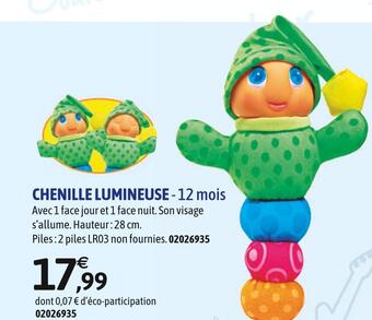 JouéClub Chenille lumineuse offre