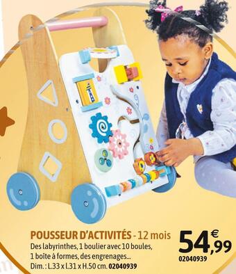 JouéClub L'atelier du bois pousseur d’activités offre
