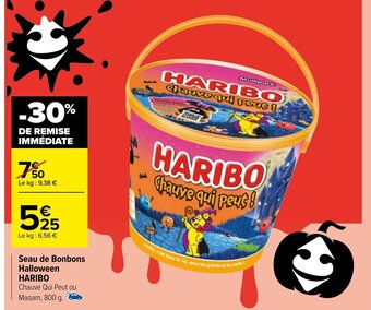 Carrefour Market Seau de Bonbons Halloween offre