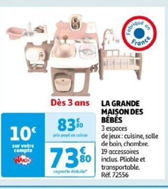 Auchan LA GRANDE MAISON DES offre