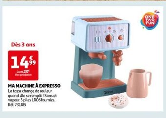 Auchan MA MACHINE À EXPRESSO offre