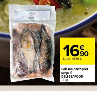 Carrefour Poisson perroquet surgelé offre
