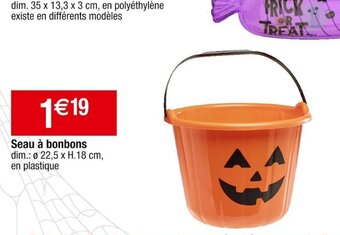 Cora x Carrefour Seau à bonbons offre