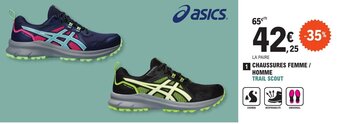 E.Leclerc Sport 1 CHAUSSURES FEMME / HOMME TRAIL SCOUT offre
