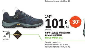 CHAUSSURES RANDONNEE FEMME / HOMME