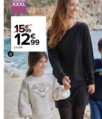 Carrefour Pull femme offre