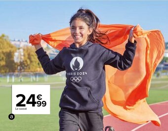 Carrefour Le sweat offre