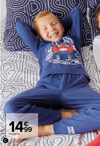 Carrefour Le pyjama offre