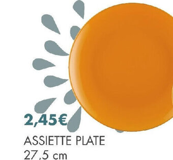 E.Leclerc ASSIETTE PLATE offre