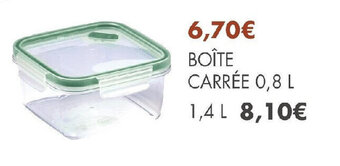 E.Leclerc BOÎTE CARRÉE 0,8 L offre