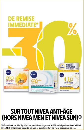 SUR TOUT NIVEA ANTI-ÂGE (HORS NIVEA MEN ET NIVEA SUN)