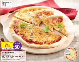 Intermarché PIZZA 4 FROMAGES offre