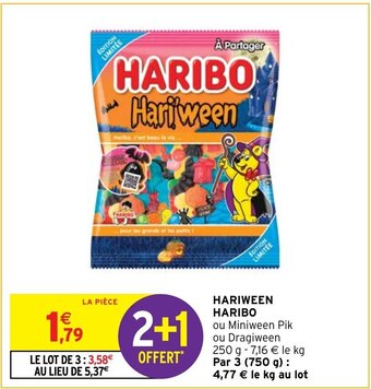 Intermarché HARIWEEN HARIBO offre