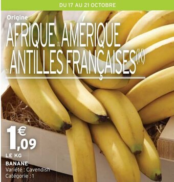 Intermarché BANANE offre