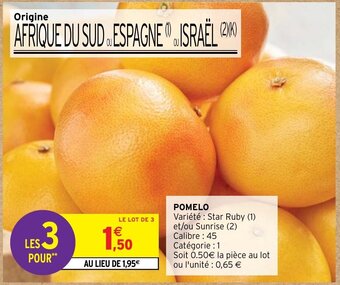 Intermarché Hyper POMELO offre